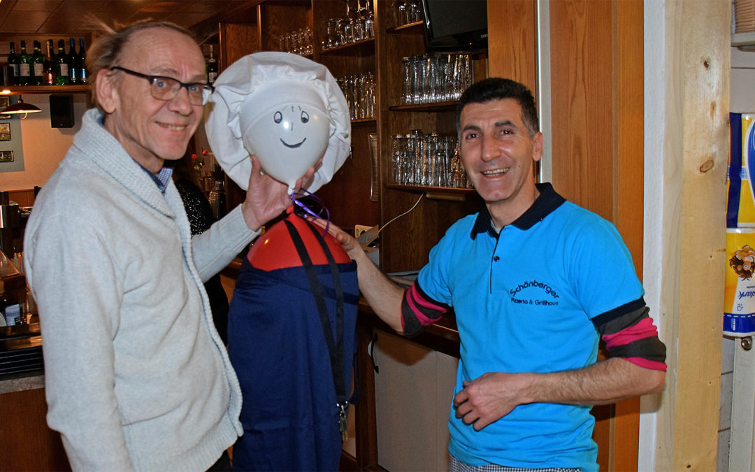 Sportlerheim des FC 95 im neuen Glanz