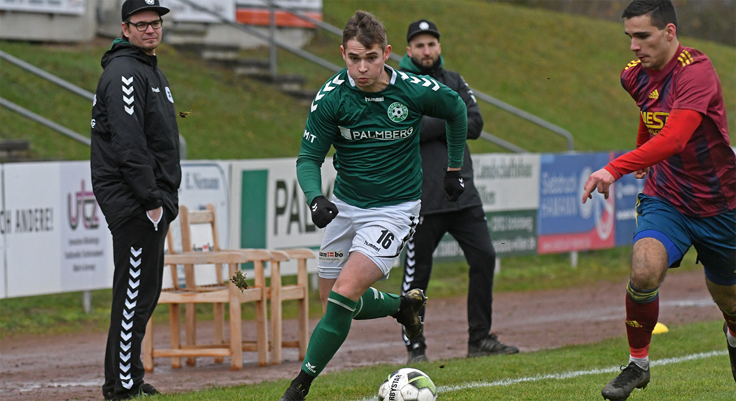 Nach einem Kurzeinsatz im Pokal war Felix Kaben nach seiner Verletzung heute auch in der Liga erstmalig wieder auf dem Platz.