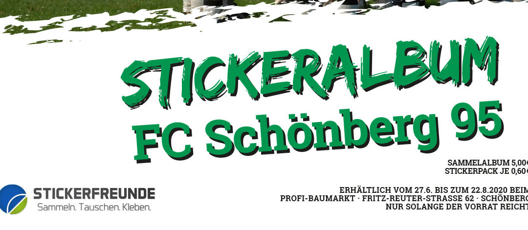 Starfeeling genießen mit FC 95-Stickeralbum