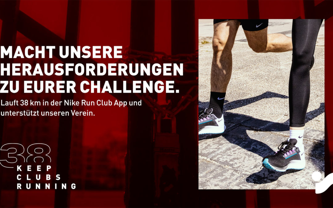 Maurine-Kicker nehmen an „KEEP CLUBS RUNNING” teil