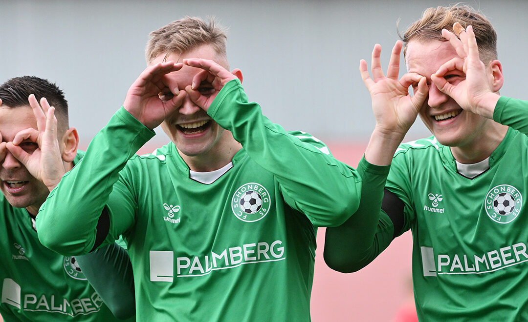 Nach dem 1:0 lief’s gegen Stralsund