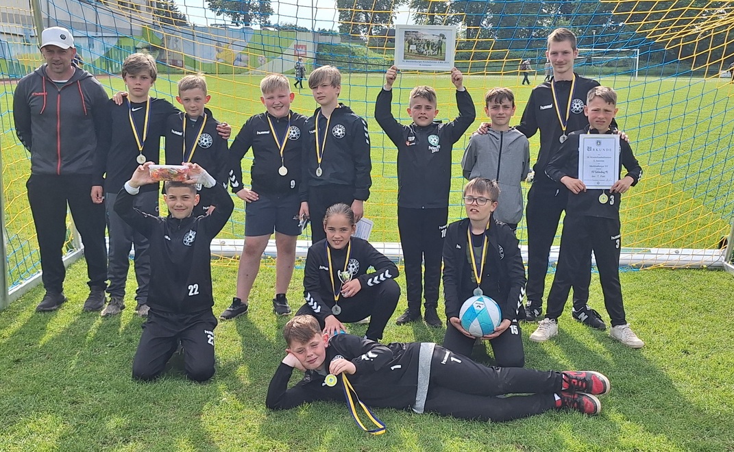 E1 mit Platz 9 beim 38. Kinderturnier vom Mecklenburger SV